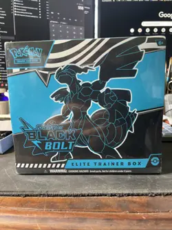 Pokemon TCG Black Bolt Elite Trainer Box ETB | New & Sealed - Image 1