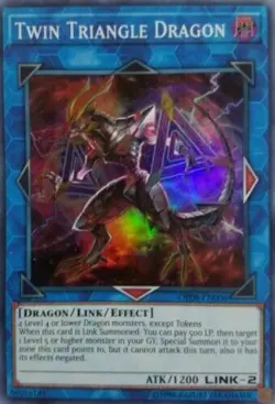 Twin Triangle Dragon - OP08-EN006 - Super Rare - Yugioh - Image 1