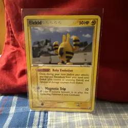 Elekid Rare Unseen Forces 23/115 Pokemon Trading Card 2005 Nintendo - Image 1