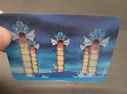 Pokemon Lenticular Gyarados Card Viz Video Pioneer PIKA-0025D - Image 1
