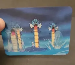 Pokemon Lenticular Gyarados Card Viz Video Pioneer PIKA-0025D - Image 2