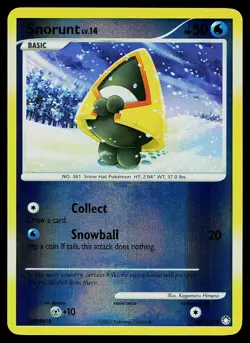 Pokemon Card - Snorunt Mysterious Treasures 100/123 Reverse Holo - Image 1