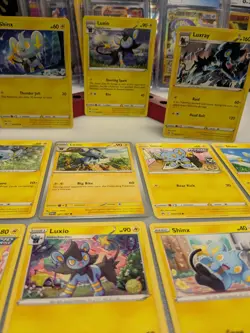 Shinx Luxio Luxray Pokemon Card Lot Of 11 Cards - Image 2