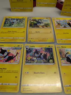 Shinx Luxio Luxray Pokemon Card Lot Of 11 Cards - Image 4