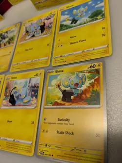 Shinx Luxio Luxray Pokemon Card Lot Of 11 Cards - Image 5