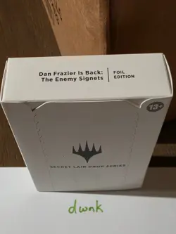 Magic The Gathering Secret Lair Dan Frazier is Back: The Enemy Signets Foil MTG 195166132822 - Image 1