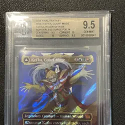 Kefka Court Mage Borderless Surge Foil Final Fantasy 543 BGS 9.5 Graded - Image 1