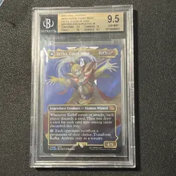 Kefka Court Mage Borderless Surge Foil Final Fantasy 543 BGS 9.5 Graded - Image 2