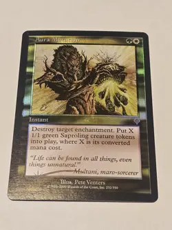 Aura Mutation NM Foil Invasion MTG Magic The Gathering - Image 1