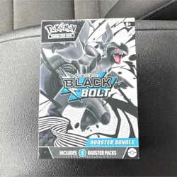 Pokemon TCG Scarlet & Violet Black Bolt Booster Bundle 6 Packs English - Image 1