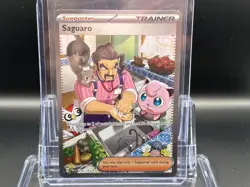 Pokemon TCG Saguaro 270/193 SV02: Paldea Evolved Special Illustration Rare NM - Image 1
