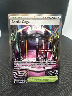 Battle Cage 116/094 Me02: Phantasmal Flames Holo Pokemon TCG NM - Image 1