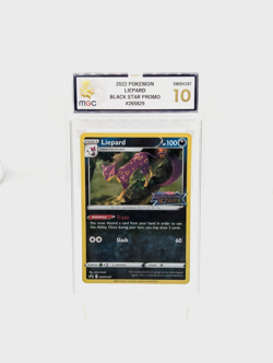 Pokemon Black Star Promo Brilliant Stars Liepard SWSH187 Gem Mint Graded 10 - Image 1