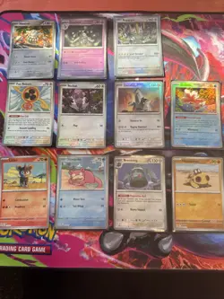 Pokemon TCG: Prismatic Evolutions Lot 11 Masterball Cards NM/M Goldeen Slowpoke - Image 1