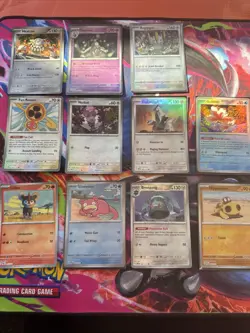 Pokemon TCG: Prismatic Evolutions Lot 11 Masterball Cards NM/M Goldeen Slowpoke - Image 2
