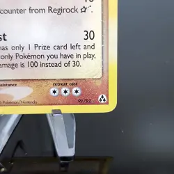 Regirock Gold Star 91/92 EX Legend Maker Holofoil Rare Pokemon TCG 2006 LP-NM - Image 5