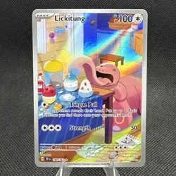 Pokemon TCG Lickitung 180/162 Temporal Forces NM/Mint Condition - Image 1