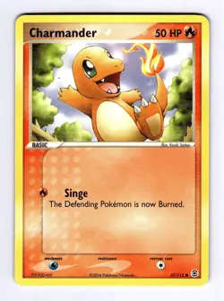 Charmander - 057/112 FireRed & LeafGreen #57 (2004) Common MP Pokemon - Image 1