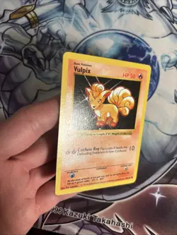 Pokemon Base Set Vulpix 68/102 1st Edition Shadowless VLP (MV) - Image 5