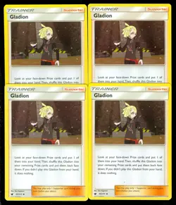 Pokemon GLADION 95/111 - Crimson Invasion - - MINT 4X - Image 1