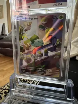 Pokemon, Bulbasaur, 143/142, Stellar Crown, Illustration Rare ACE 9 - Image 4
