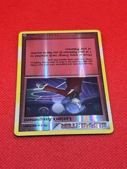 Pokemon Tcg Lucians Assignment 92/111 Reverse Holo Rising Rivals - Image 3