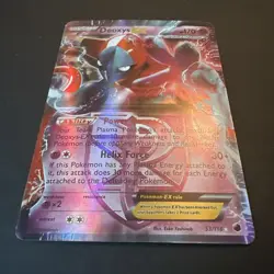 Pokemon TCG Deoxys EX Holo Ultra Rare 53/116 Plasma Freeze NM Condition - Image 4