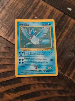 Pokemon Articuno 2/110 Legendary Collection 2002 Holo LP - Image 1