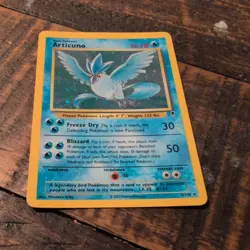 Pokemon Articuno 2/110 Legendary Collection 2002 Holo LP - Image 2