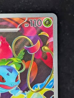 Pokemon TCG - Ivysaur 134/132 Mega Evolution Holo Rare Full Art NM - Image 3