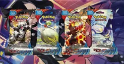 Pokemon TCG - 2015 XY Primal Clash Sleeved Booster Packs - Full Art Set (4) - Image 1