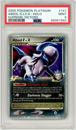 Pokemon Absol LV. X #141 Supreme Victors Level X Holo PSA 9 Mint - Image 1