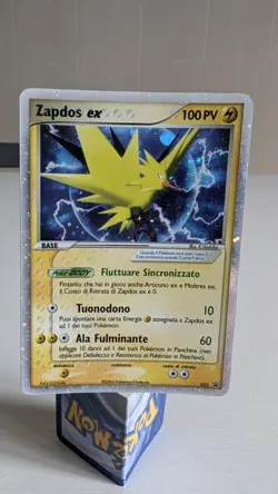 Carta Pokemon Zapdos EX 033 Promo Nintendo Black Star Promos Holo Good Ita - Image 1