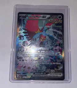 Roaring Moon ex 251/182 Special Illustration Rare Paradox Rift Pokemon - Image 1