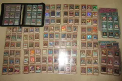 Yugioh 1st editions, rare, super rare, holo, foil in Binder Joblot Bundle 700 + - Image 1