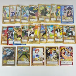 Bandai One Piece Carddass Old School Lot Vintage Cards Bulk Rare Set - Image 1