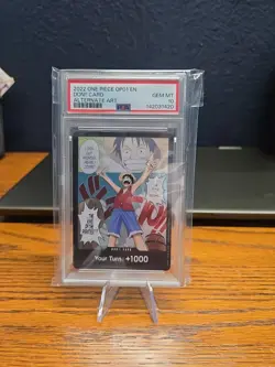 2022 Monkey D Luffy One Piece Don!! Card #OP01 Alternate Art PSA 10 English Don - Image 1