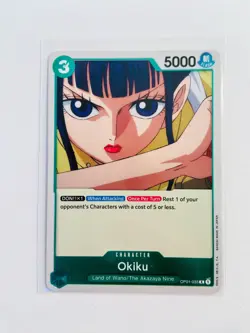 OP01-035-Okiku-Rare-Foil-One Piece TCG-English - Image 1
