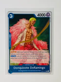 OP01-073-Donquixote Doflamingo-Rare-Foil-One Piece TCG-English - Image 1