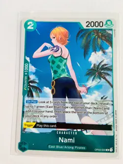 OP03-030-Nami-Rare-Foil-One Piece TCG-English - Image 1