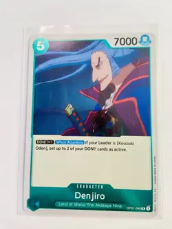 OP01-046-Denjiro-Rare-Foil-One Piece TCG-English - Image 1