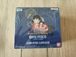 Display One Piece First Print Blue Bottom Romance Dawn En Damaged Plastic Seal - Image 1