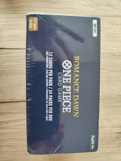 Display One Piece First Print Blue Bottom Romance Dawn En Damaged Plastic Seal - Image 3