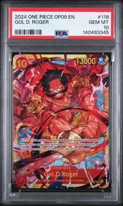 2024 ONE PIECE OP09-EMPERORS IN THE NEW WORLD #118 GOL D. ROGER - Image 1