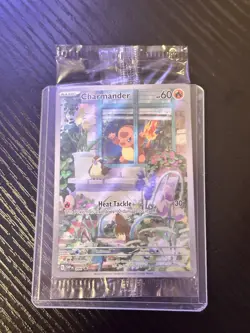 Pokemon TCG Obsidian Flames Charmander #044 SVP Black Star Promo Card, Sealed - Image 1