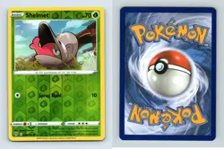 Shelmet #9/189 SWSH Darkness Ablaze Reverse Holo Common Pokemon 2020 TCG Card - Image 1