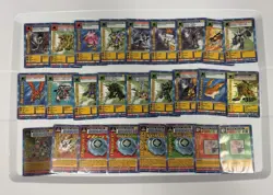 Bandai Digimon CCG Score 1999 59 Card Lot Agumon Gabumon Patamon Greymon Gomamon - Image 3