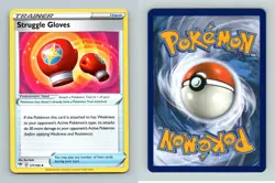 Struggles Gloves #171/189 SWSH Darkness Ablaze Uncommon Pokemon 2020 TCG Card - Image 1