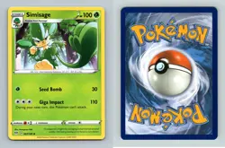 Simisage #007/189 SWSH Darkness Ablaze Uncommon Pokemon 2020 TCG Card - Image 1