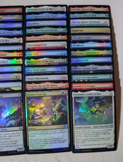 Magic the Gathering Teenage Mutant Ninja Turtles Uncommon Foil Lot 60 Cards - Image 2